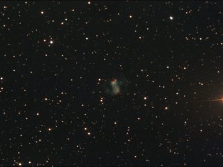 M76 - туманность Малая Гантель в созвездии Персея